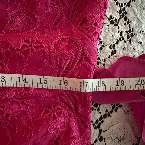 NWT-Beautiful Dress-SHOSHANNA MIDNIGHT Sleeveless Gown-Stunning Fuchsia-Size12